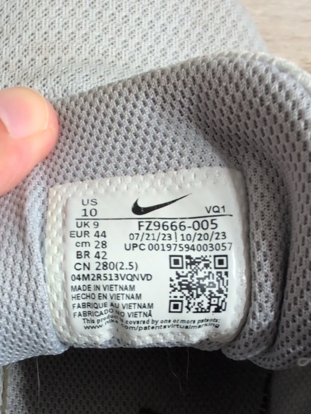 Nike Men's Swift 3 Sneakers Nike Run Swift 3 | FZ9666-005 - Picture 12 of 14